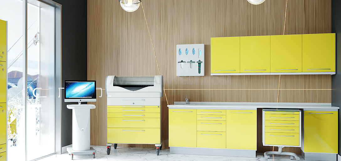 Мебель серии КЛАССИК для стоматологических, стерилизационных и кабинетов общей практики