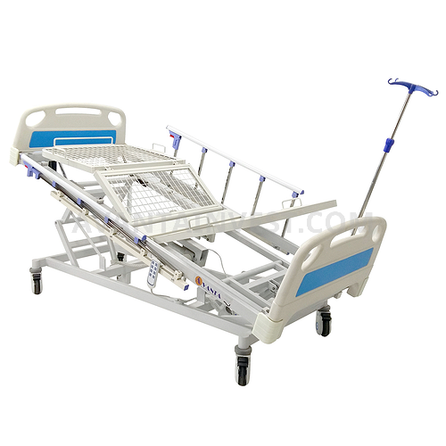 KME-4 - 4-section bed, with height adjustment and trendelenburg/anti-trendelenburg function