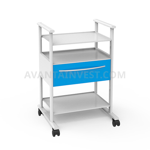 Truck T-12 (1) with 2 shelves and 1 drawer