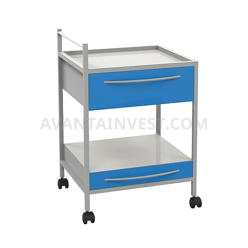 Т-15 trolley with 2 shelves and 2 drawers