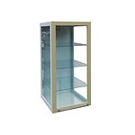 Glass module A-102S with 3 shelves and inner highlighting (can be installed on any of stationary modules)