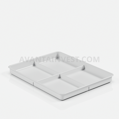 Medical insert plastic B-4 in the drawer of the cabinet (for stationary module) VIP series