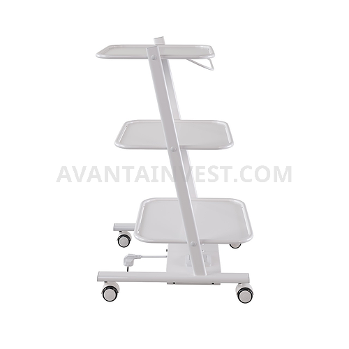 Rack cart T-08 metal shelves with sockets (collapsible)