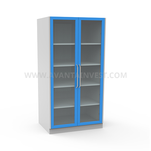 Glass module A-108S with 4 shelves
