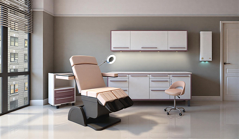 Косметологические и педикюрные кресла