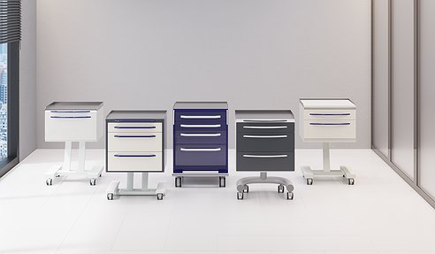 Стоматологические мобильные столики врача с регистрационным удостоверением