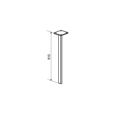 Supporting bearing for tabletop Supporting bearing for tabletop