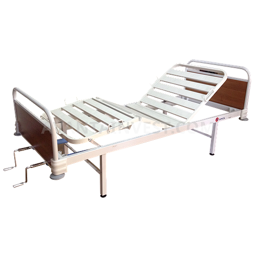 4-section bed with quick-release backrests