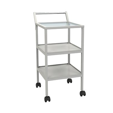 Т-01 trolley with glass top and 2 shelves Т-01 trolley with glass top and 2 shelves