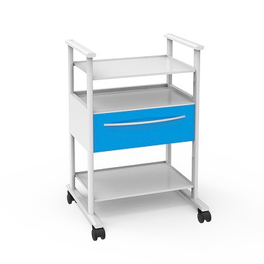 Truck T-12 (1) with 2 shelves and 1 drawer