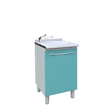 Module P-10М with sink, faucet and wastebasket Module P-10М with sink, faucet and wastebasket