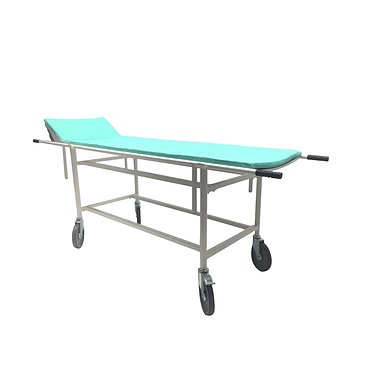 Cart for patients transportation (with stretcher) with matress