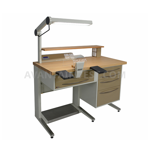 Dental technician table L – 1/2 DN №2