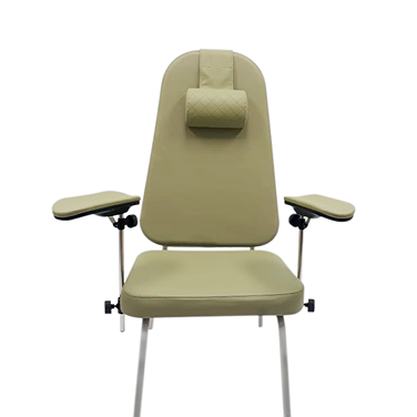Table-chair for blood sampling