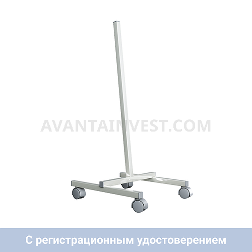 Медицинская стойка мобильная под наклоном (для вертикального рециркулятора воздуха)