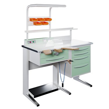 Table for dental technician