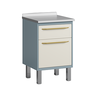 Module with drawer and door, 1 shelf