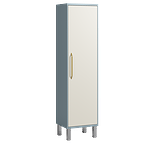 Медицинский шкаф ШК-1 с дверью и 6 полками