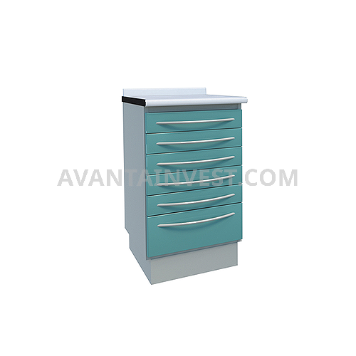 Medical cabinet A-06 with 6 drawers