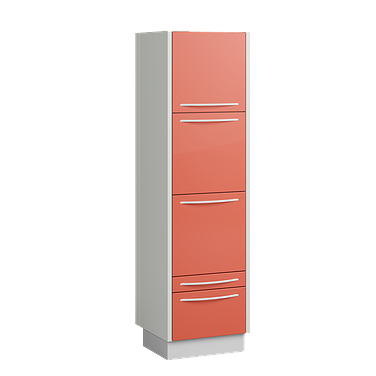 Wardrobe with 3 doors, 2 drawers and 3 shelves