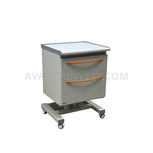 Doctor's mobile table A-012 with 2 drawers