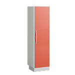 Wardrobe with door and 6 shelves