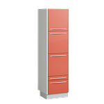 Wardrobe with 3 doors, 2 drawers and 3 shelves