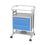 Trolley with 2 drawers and a shelf