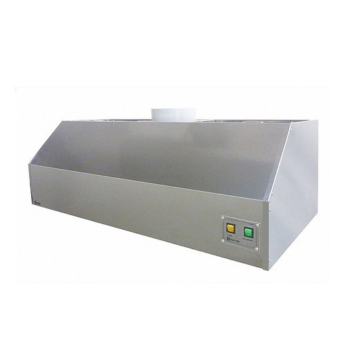 Stainless steel canopy with exhaust system