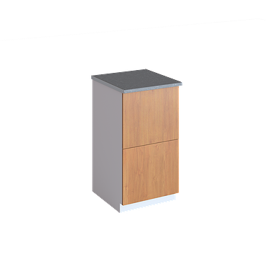 Cabinet with a door and 1 shelf