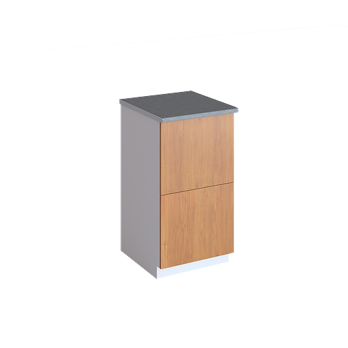 Cabinet with a door and 1 shelf