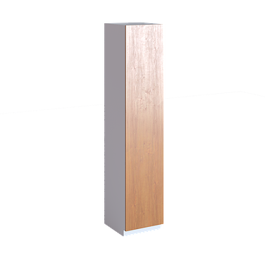 Cabinet with door and 6 shelves