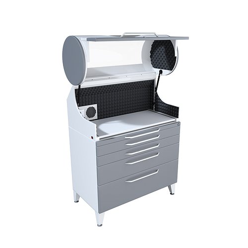 Soundproof case for Cerec