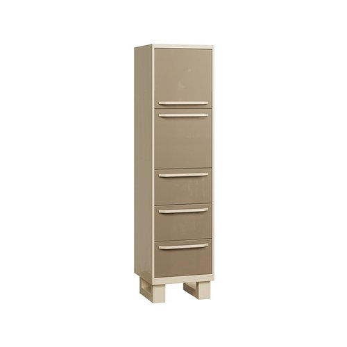 Medical filing cabinet (2) with 2 doors, 3 drawers and 2 shelves