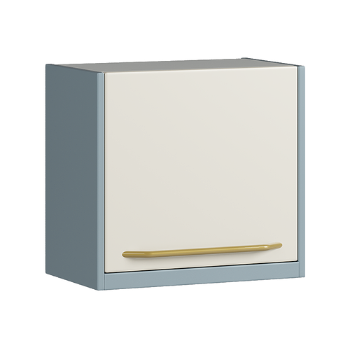 Медицинский подвесной шкаф, с дверцей, 1 полкой и бактерицидной лампой Медицинский подвесной шкаф, с дверцей, 1 полкой и бактерицидной лампой