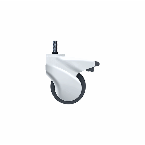 Колесо Вид 2(2) с тормозом