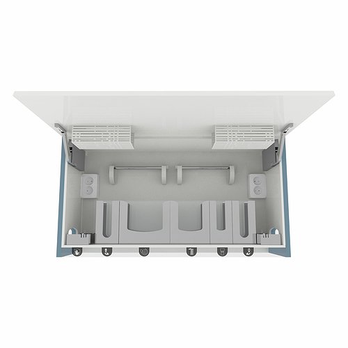 Медицинский подвесной шкаф с дверцей