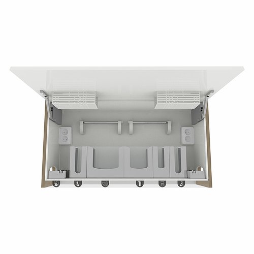 Медицинский подвесной шкаф с дверцей