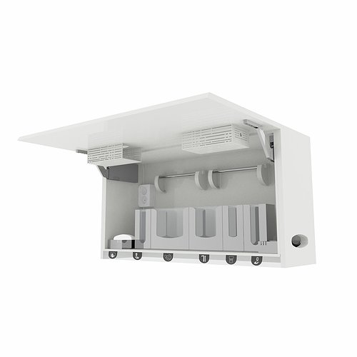 Медицинский подвесной шкаф с дверцей