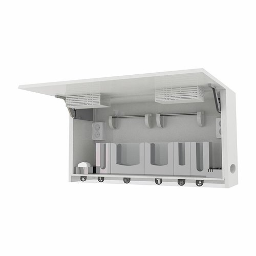 Медицинский подвесной шкаф с дверцей