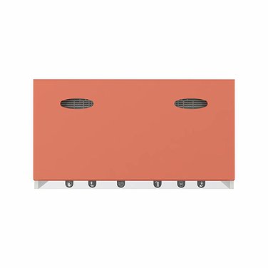 Медицинский подвесной шкаф с дверцей