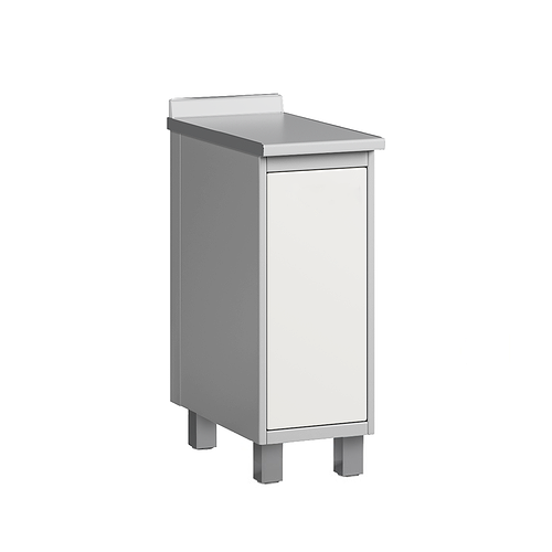 Медицинская тумба со столешницей, дверцей и полкой