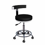 Chair with leg support