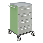 Тележка с подставкой на колёсах