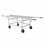 Trolley for transporting patients (with stretcher) without mattress