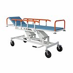 Тележка для перевозки больных с регулировкой по высоте