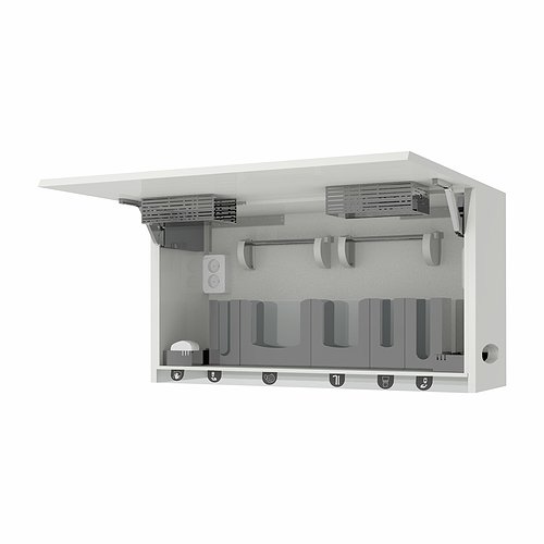 Медицинский подвесной шкаф с дверцей