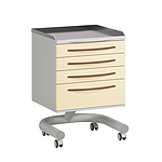 Стол для хирургических инструментов, стоматологический мобильный серии бюджет