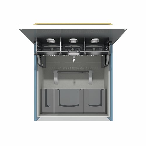 Медицинский шкаф для хранения расходных материалов