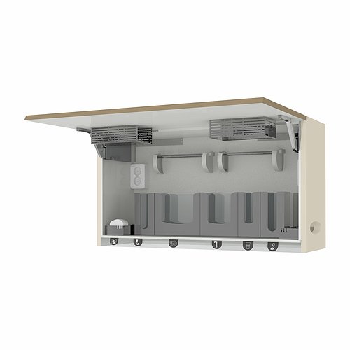 Медицинский подвесной шкаф с дверцей